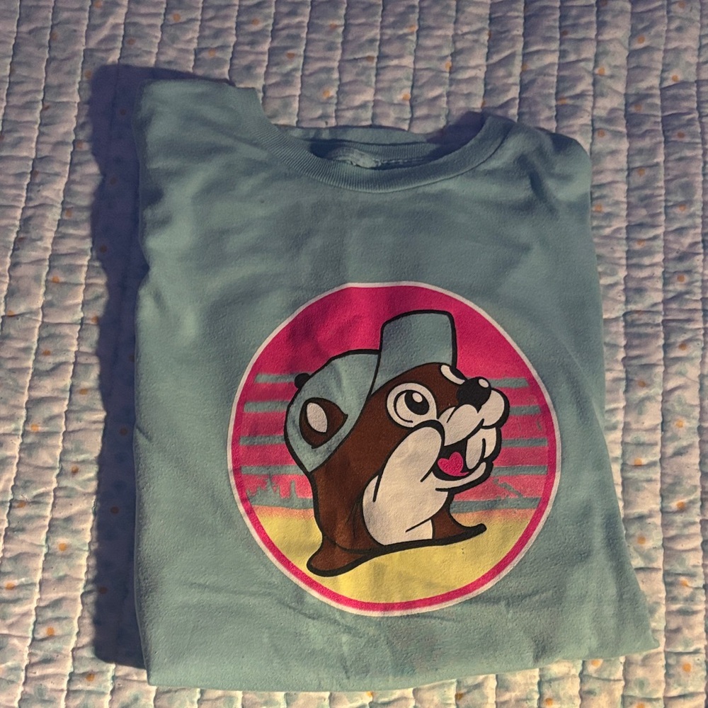 PacSun Light Blue Graphic Tee